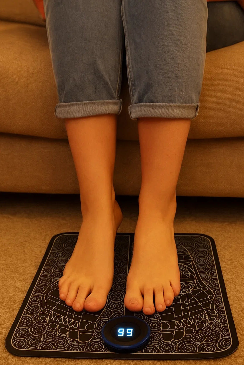EMS FOOT MASSAGER – ADVANCED PAIN & CIRCULATION RELIEF