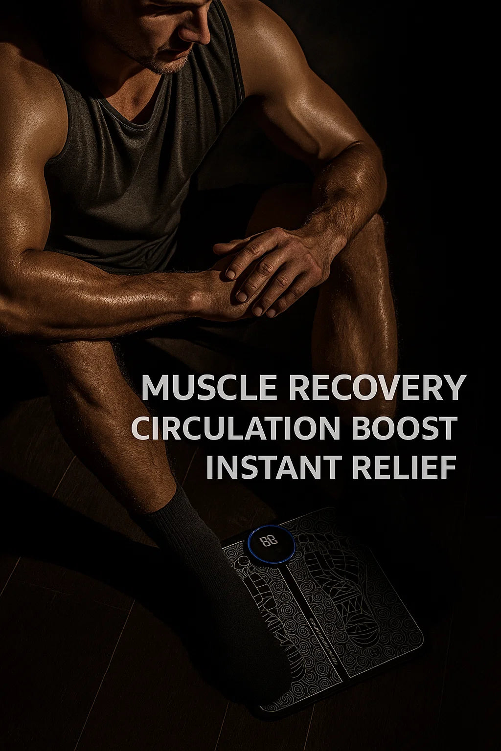 EMS FOOT MASSAGER – ADVANCED PAIN & CIRCULATION RELIEF